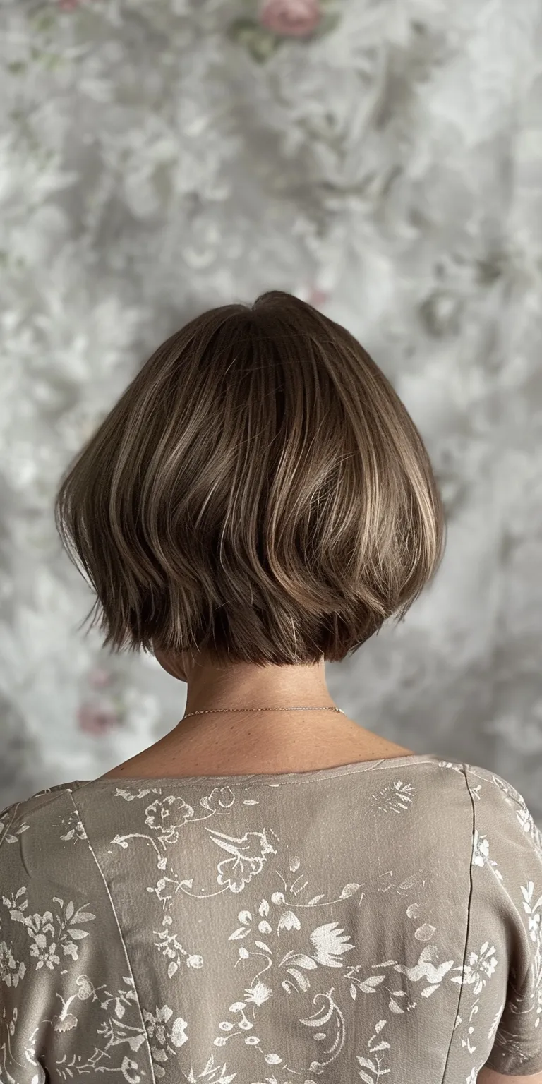 choppy haircuts Asymmetric cut, Short brush Bob Butterfly haircut, Pixie cut