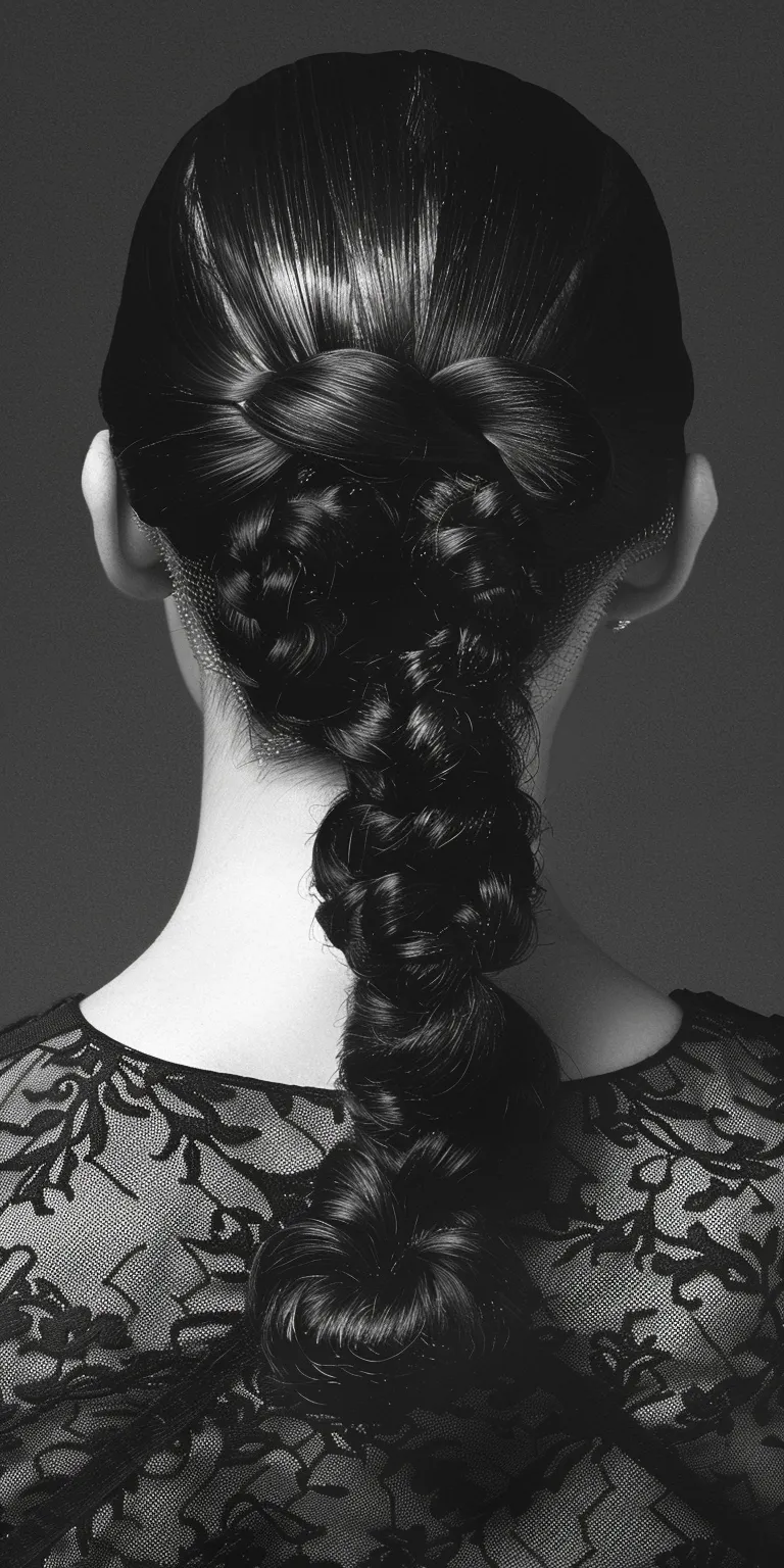 chola hairstyles French braid, Milkmaid Chignon, twist, Updo