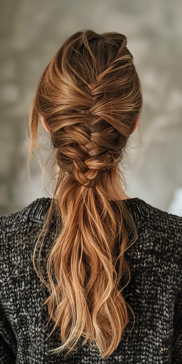 popular hairstyles French braid, Braid, Waterfall braids, twist, Boho braids