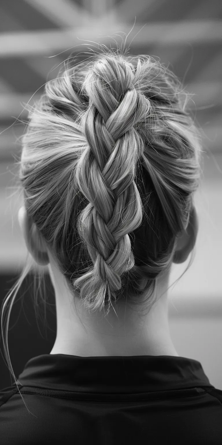 volleyball hairstyles French braid, Waterfall braids, Braid, Boho Hair twists