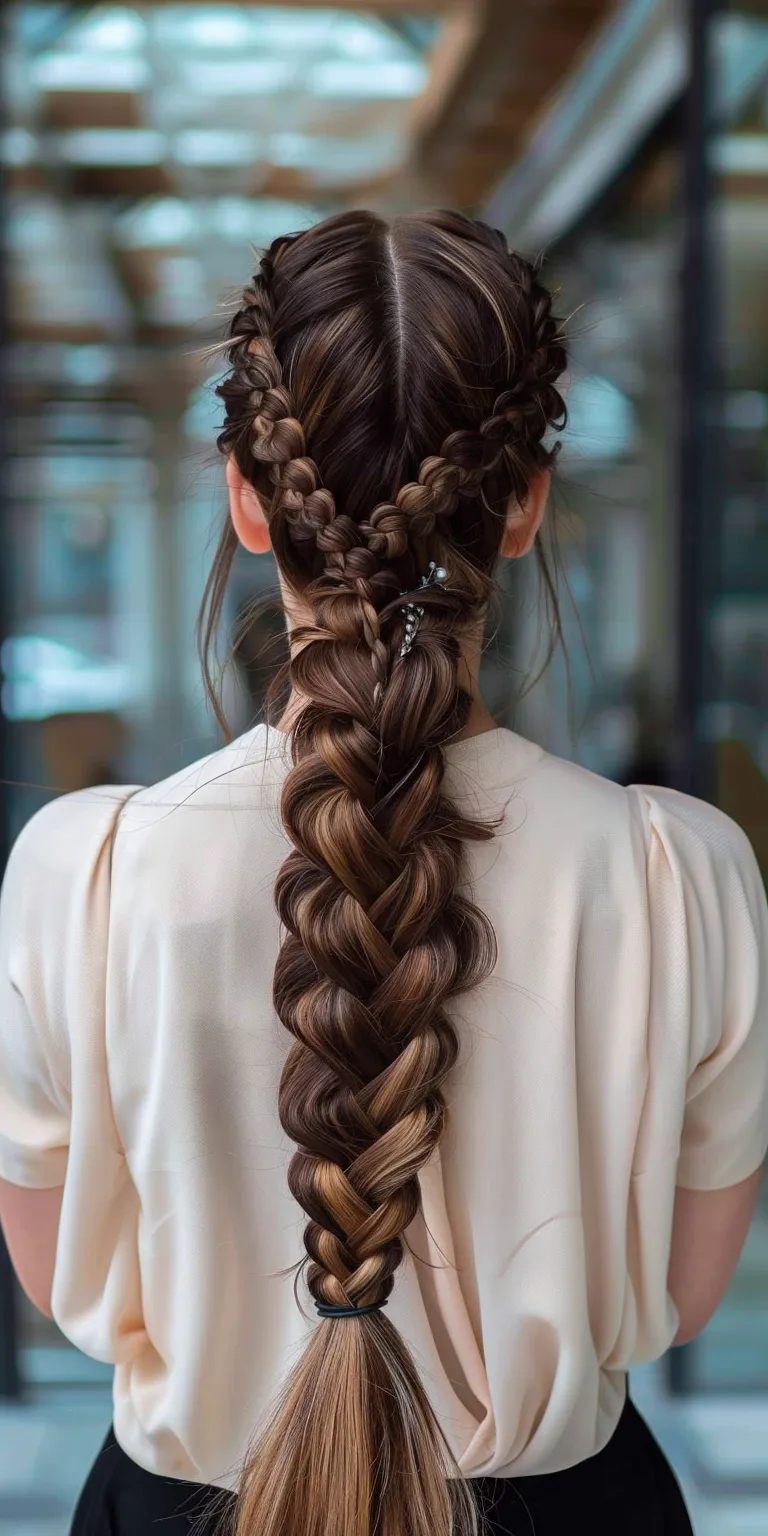 butterfly braids hairstyles Waterfall braids, Braid, French braid, Boho Milkmaid braid