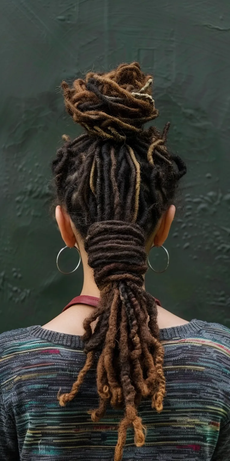 dreadlocks styles Dreadlocks, Hair twists, Stacked bob, Cornrows, French twist