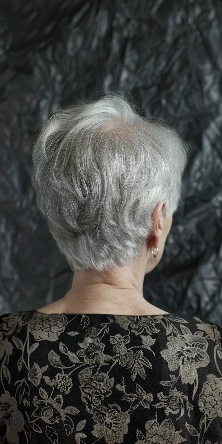 hairstyles for over 60s Digital perm, Asymmetric cut, Tonsure, Bouffant, Feathered hair