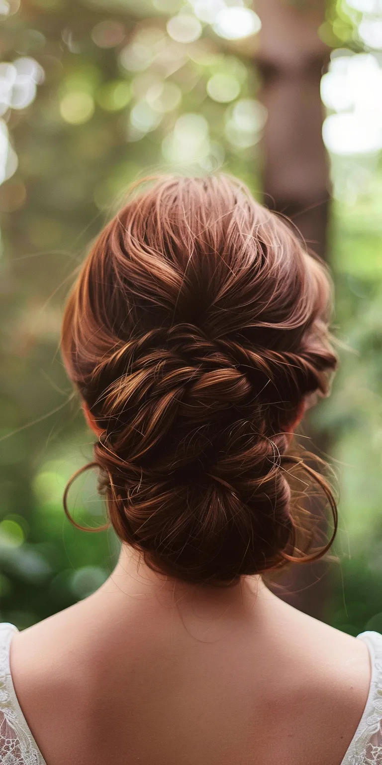 up hair styles for wedding Updo, Chignon, French twist, Milkmaid braid, braid