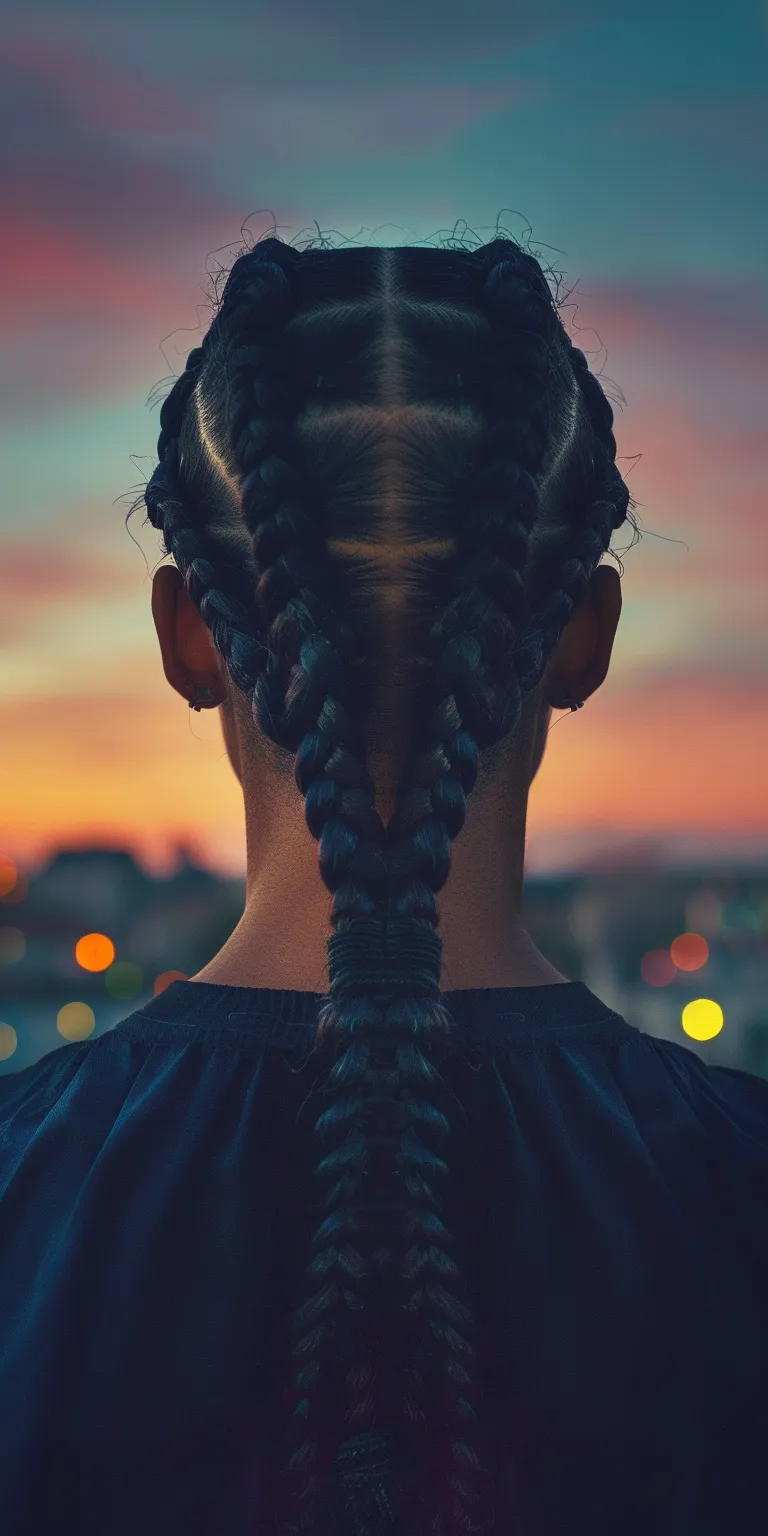 cool braids French braid, Braid, twist, Hair twists, Waterfall