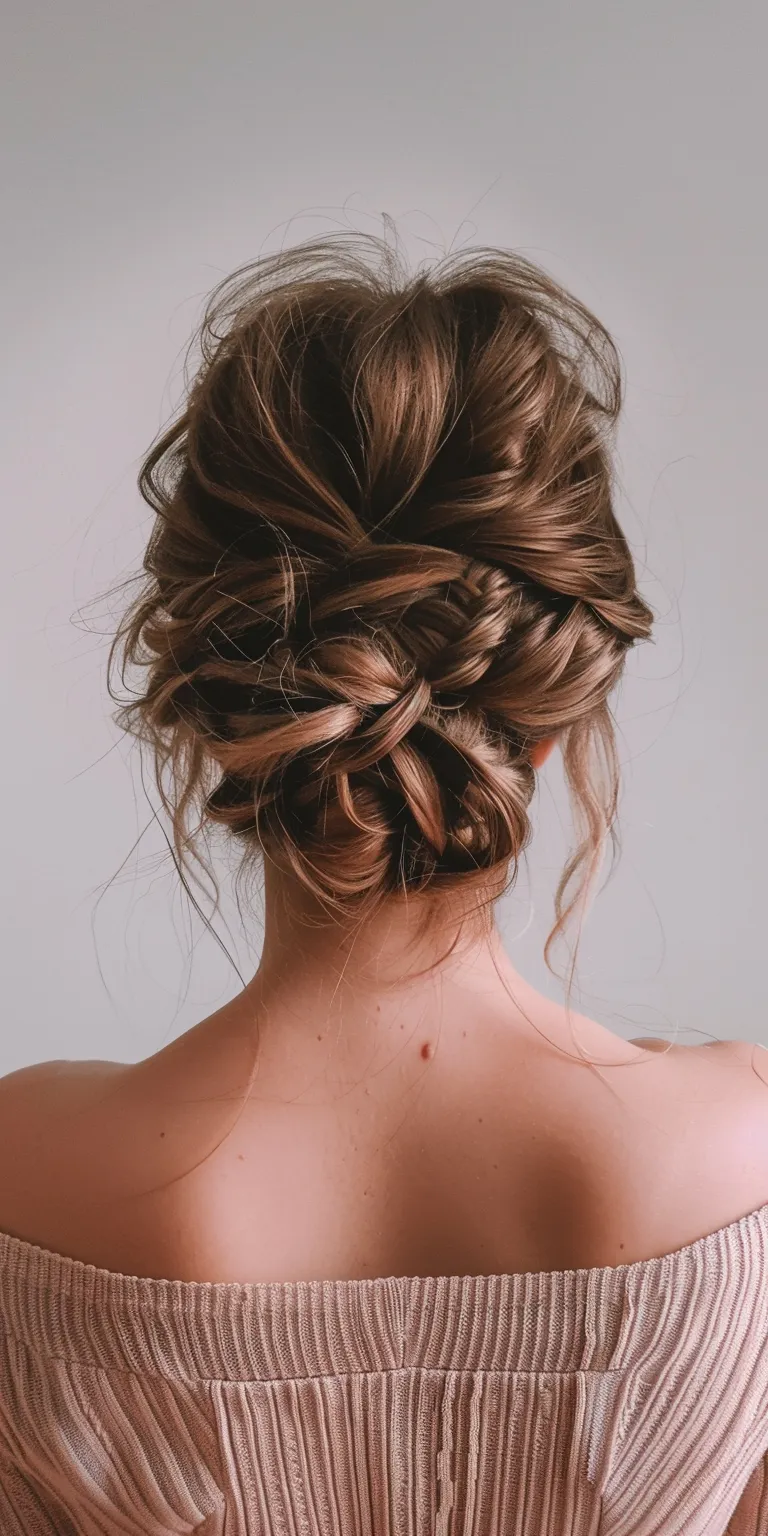 cute and easy hairstyles Updo, Chignon, Waterfall braids, Milkmaid braid, French braid