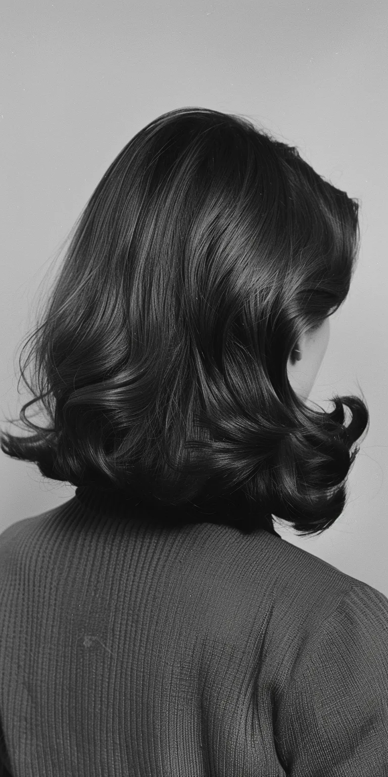 1980 hairstyles Asymmetric cut, Finger wave, Bob Ringlets, Chignon