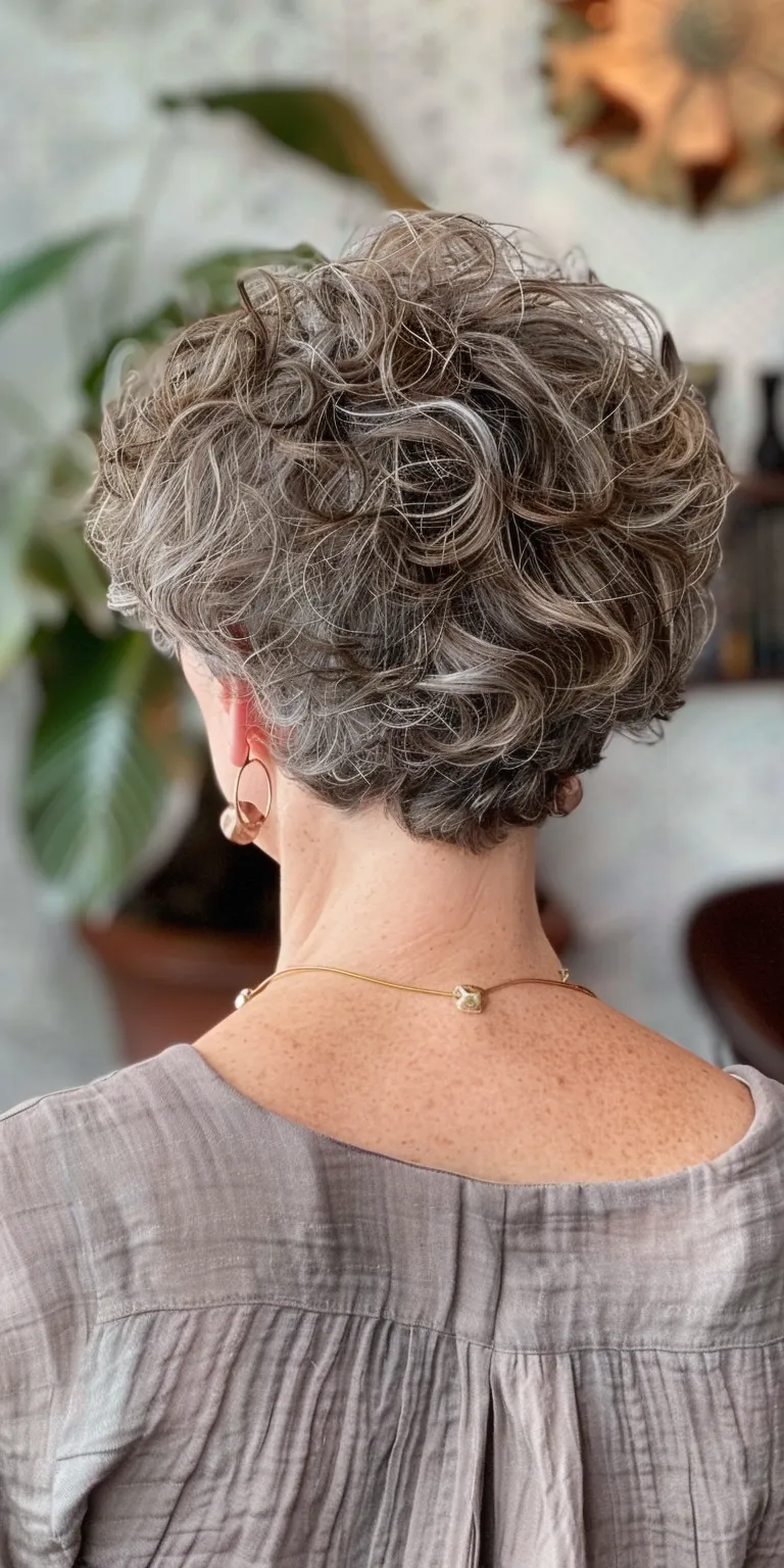 short haircuts for women over 60 Digital perm, Updo, French twist, Asymmetric cut, Historical Christian hairstyles