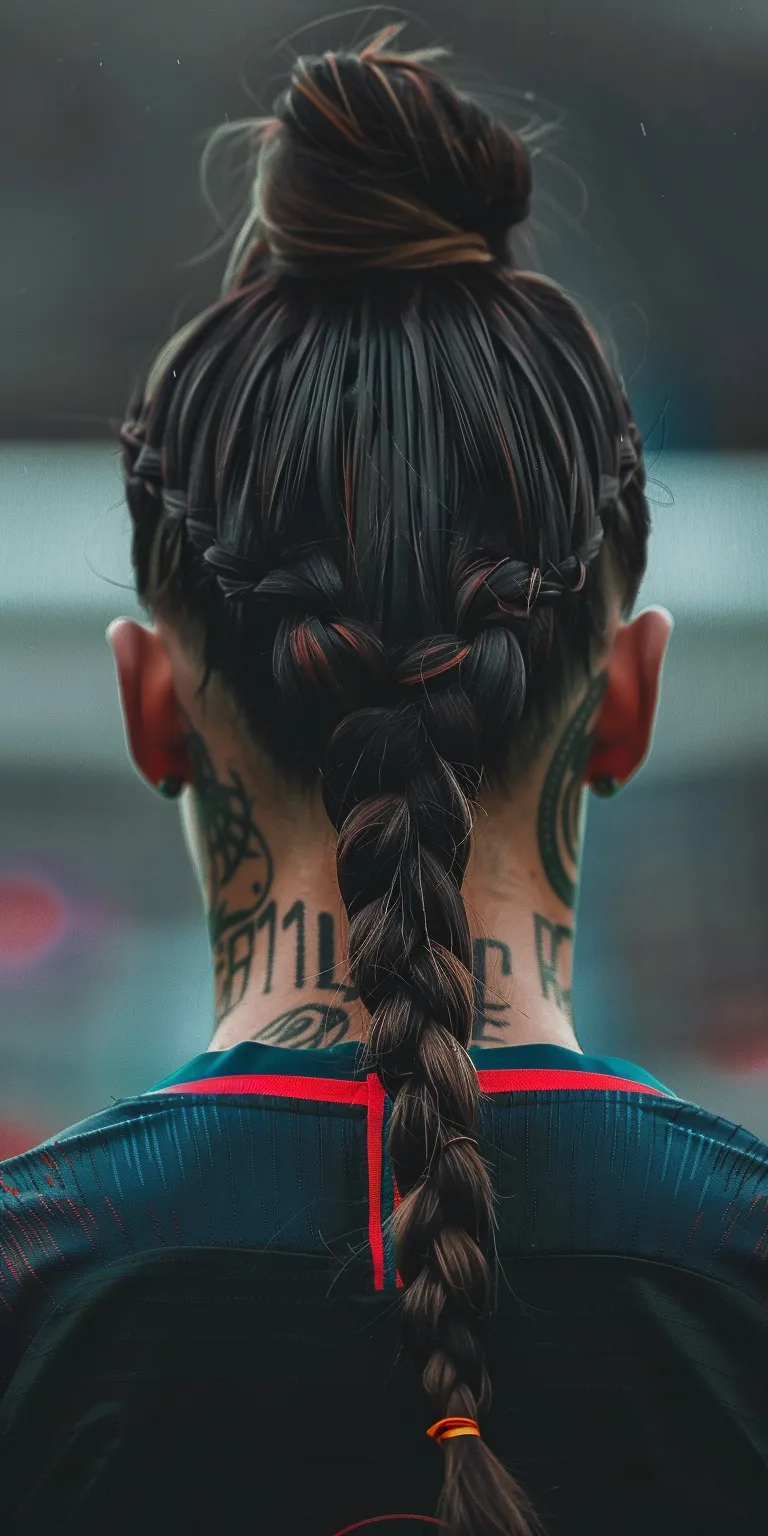 neymar hairstyle Cornrows, Pigtail, French twist, Braid, Mullet