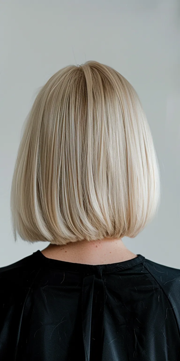 blonde bob haircuts Asymmetric cut, Bob Short brush Stacked bob, Professional cut