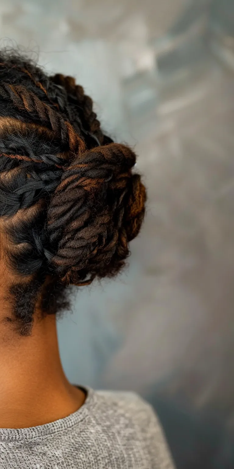 loc and twist gel Hair twists, Waterfall braids, French twist, Updo, Historical Christian hairstyles