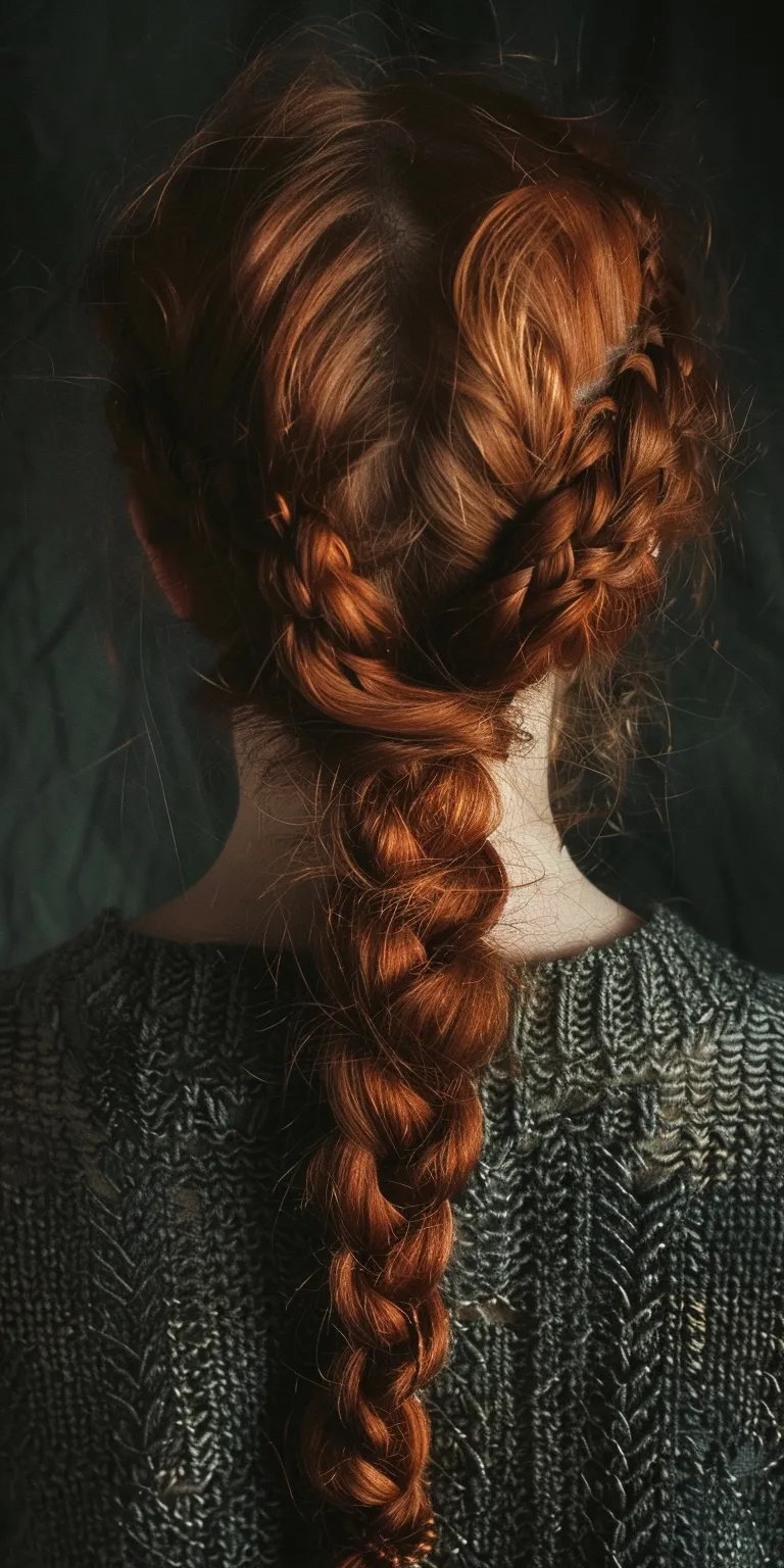 alternative hairstyles French braid, Braid, Milkmaid Waterfall braids, Boho braids