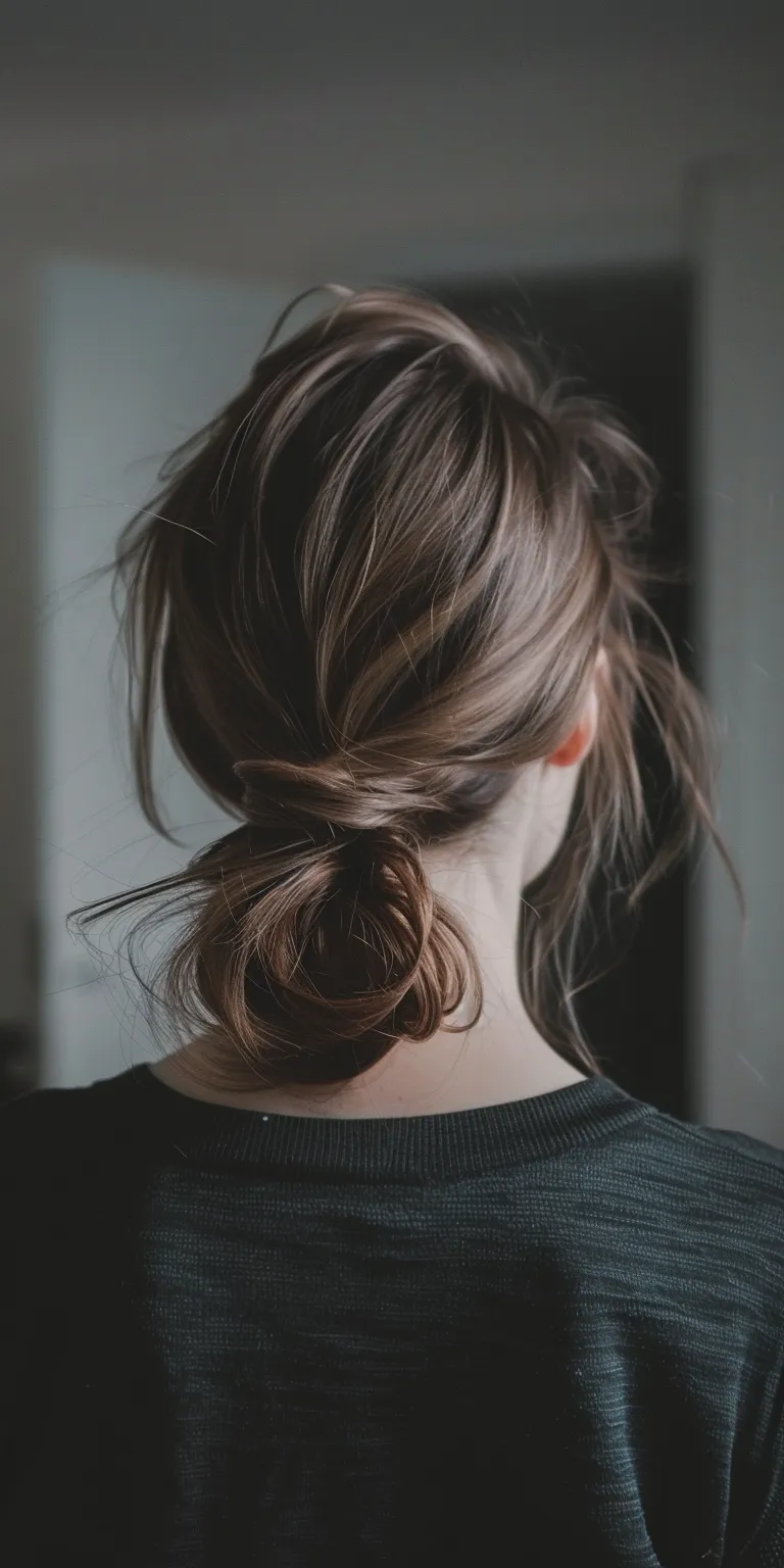 list of hair styles Chignon, Updo, French twist, Milkmaid braid, Braid