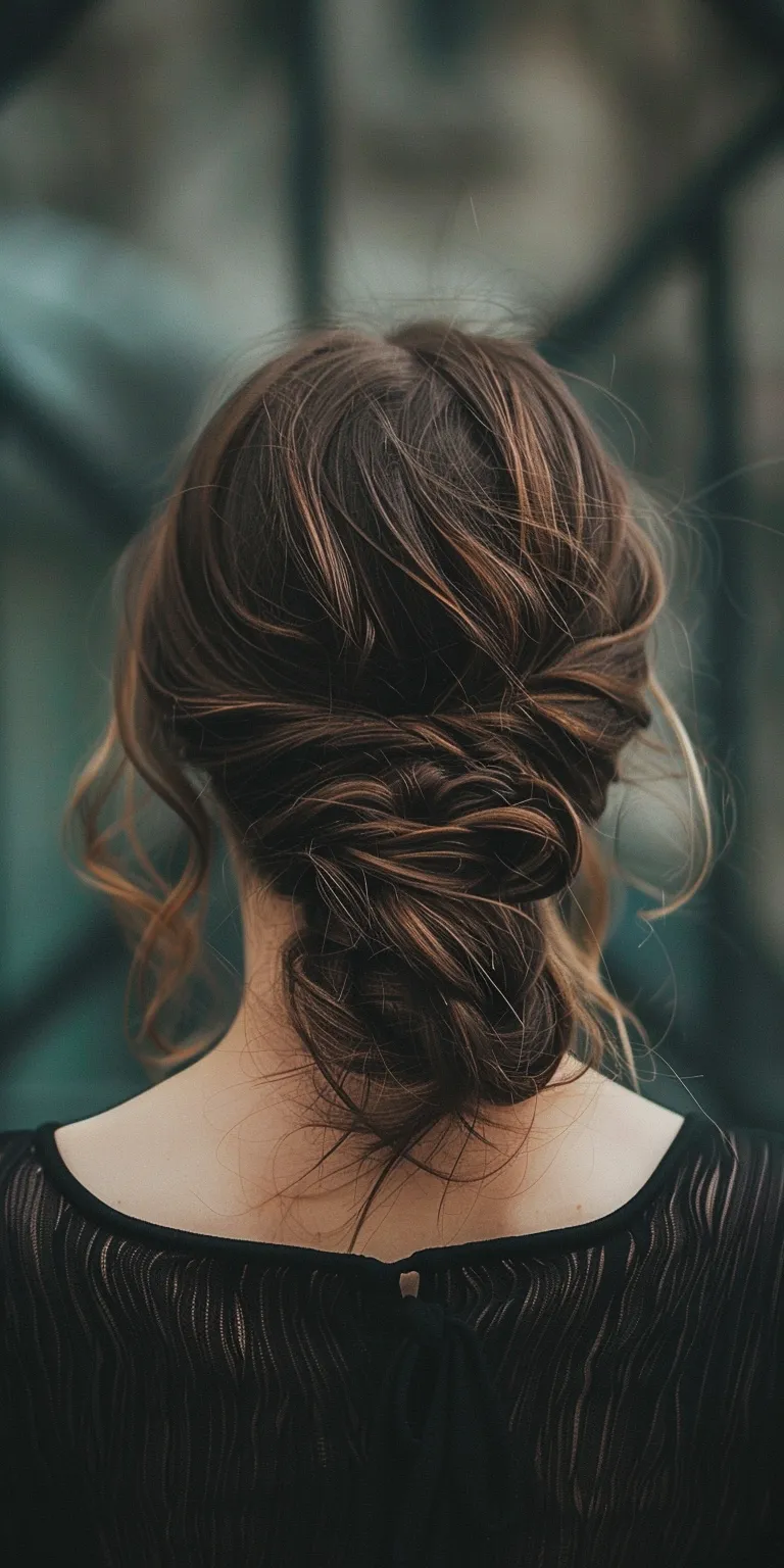 different types of hairstyles Updo, Waterfall braids, French braid, Chignon, Milkmaid braid