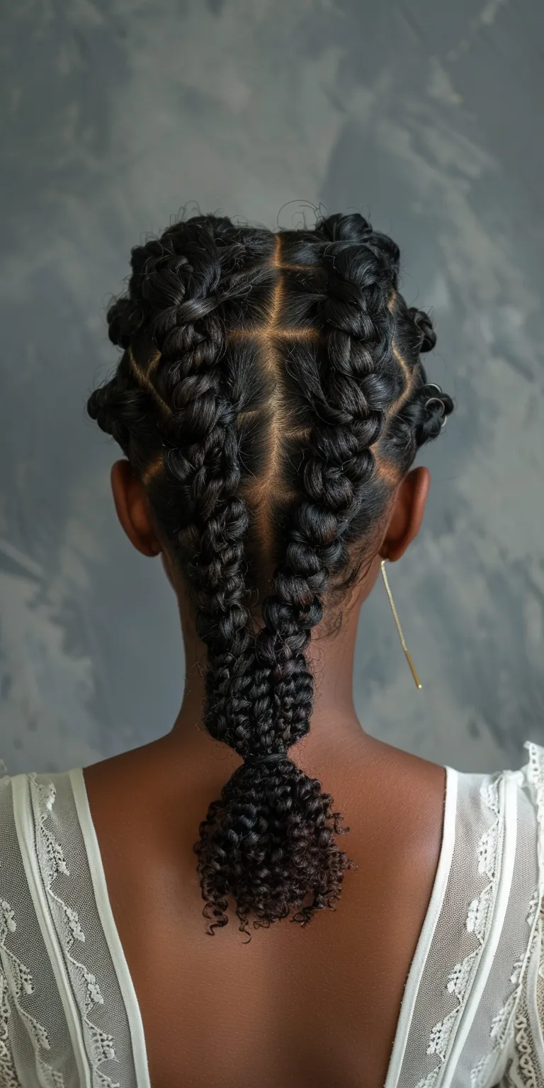 natural hair braid styles Waterfall braids, Hair twists, Historical Christian hairstyles, French twist