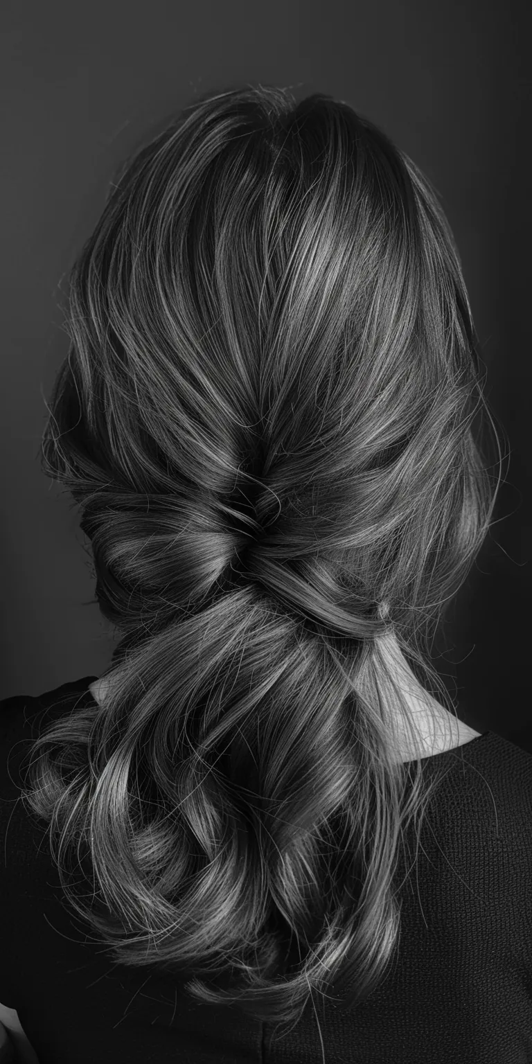 hair stylist Chignon, French twist, Updo, braid, Waterfall braids