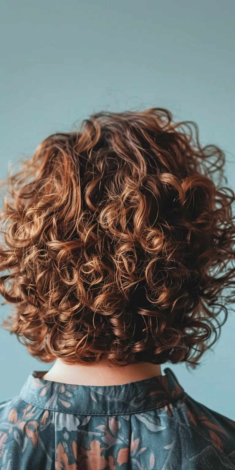 hairstyles for curly hair Ringlets, Digital perm, Curly hair, Layered Kiss curl