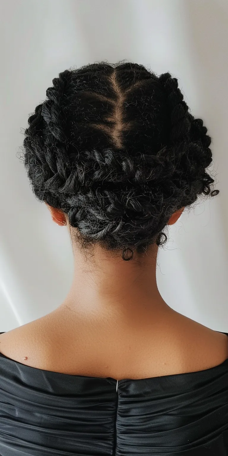 passion twist hairstyles Waterfall braids, French twist, Digital perm, Updo, Hair twists