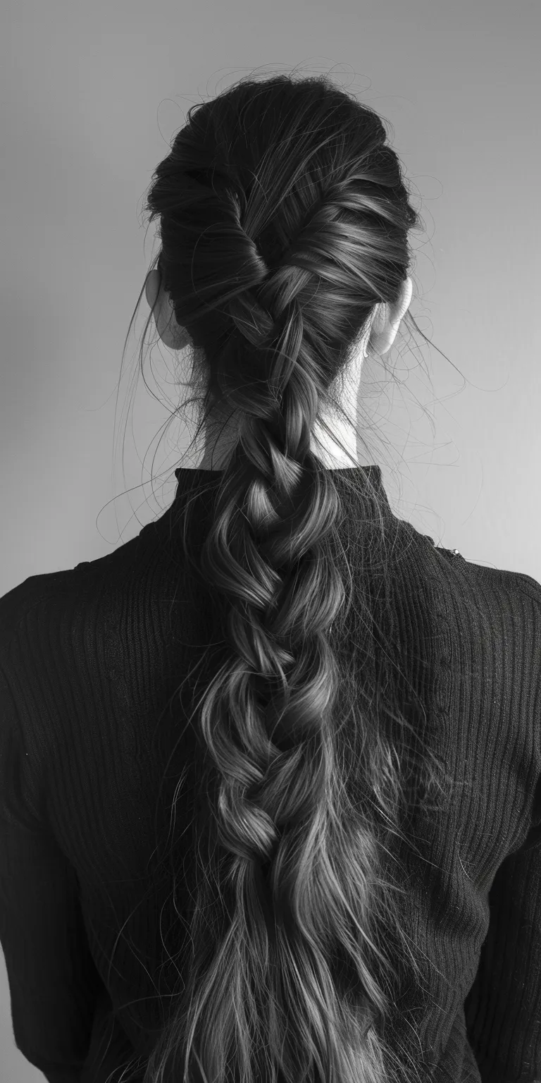 hairstyles for long hair French braid, Waterfall braids, Braid, Boho twist