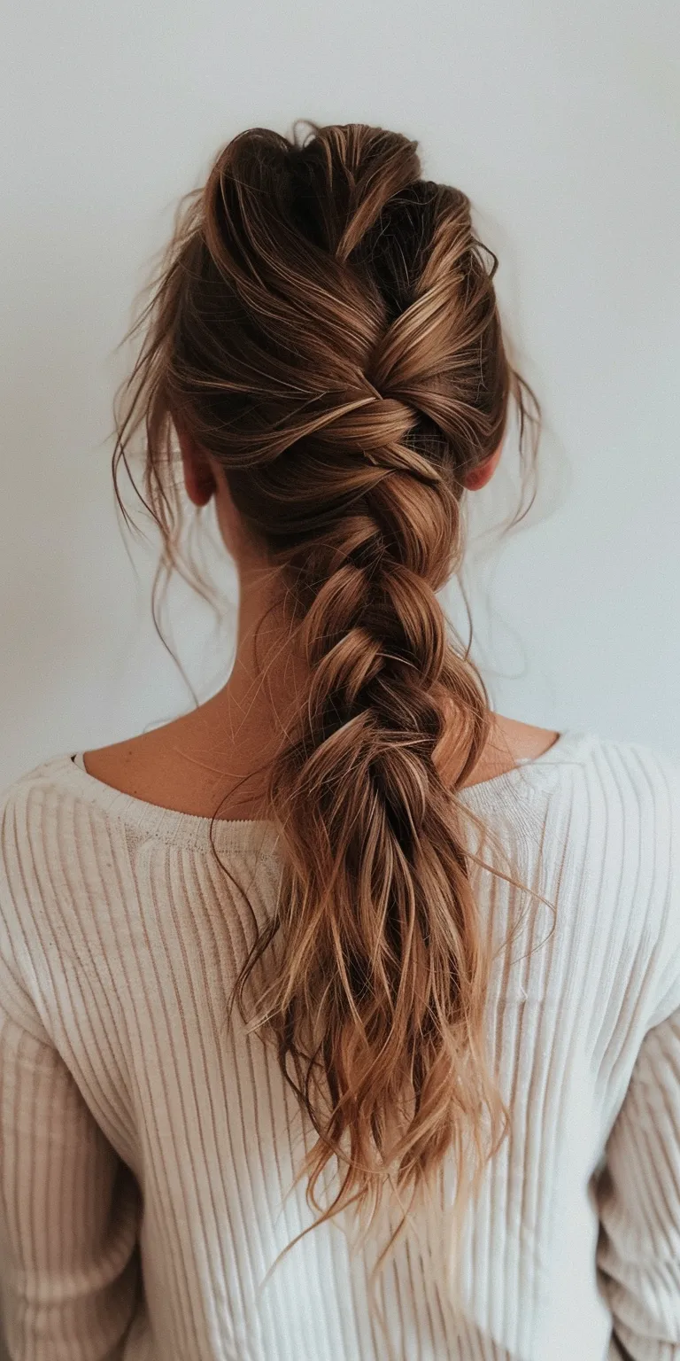 cute hairstyles Braid, Waterfall braids, French braid, Boho Updo