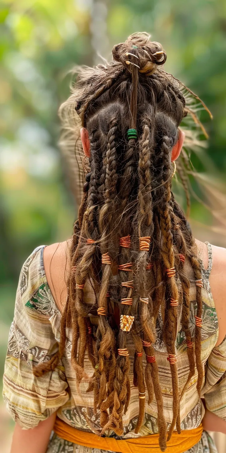 dreadlocks hairstyles Boho braids, Hair twists, Dreadlocks, Waterfall crimping