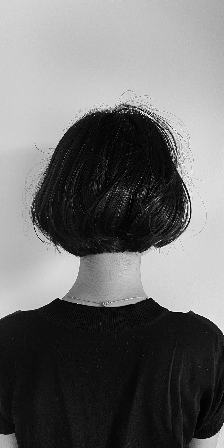 style cuts Asymmetric cut, Chignon, Tonsure, Bob Layered hair