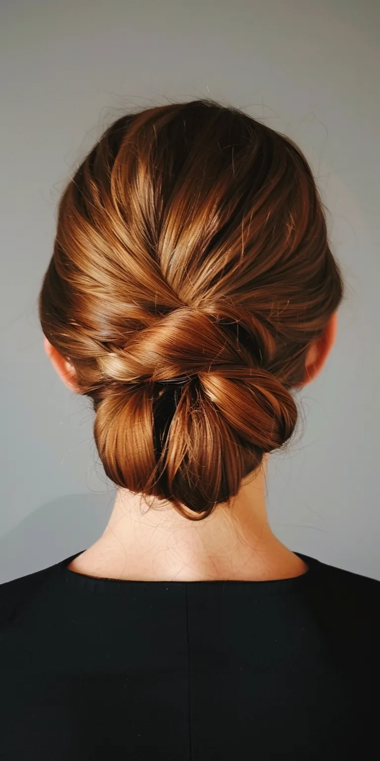 new hair styles Chignon, Updo, French twist, braid, Ballerina bun