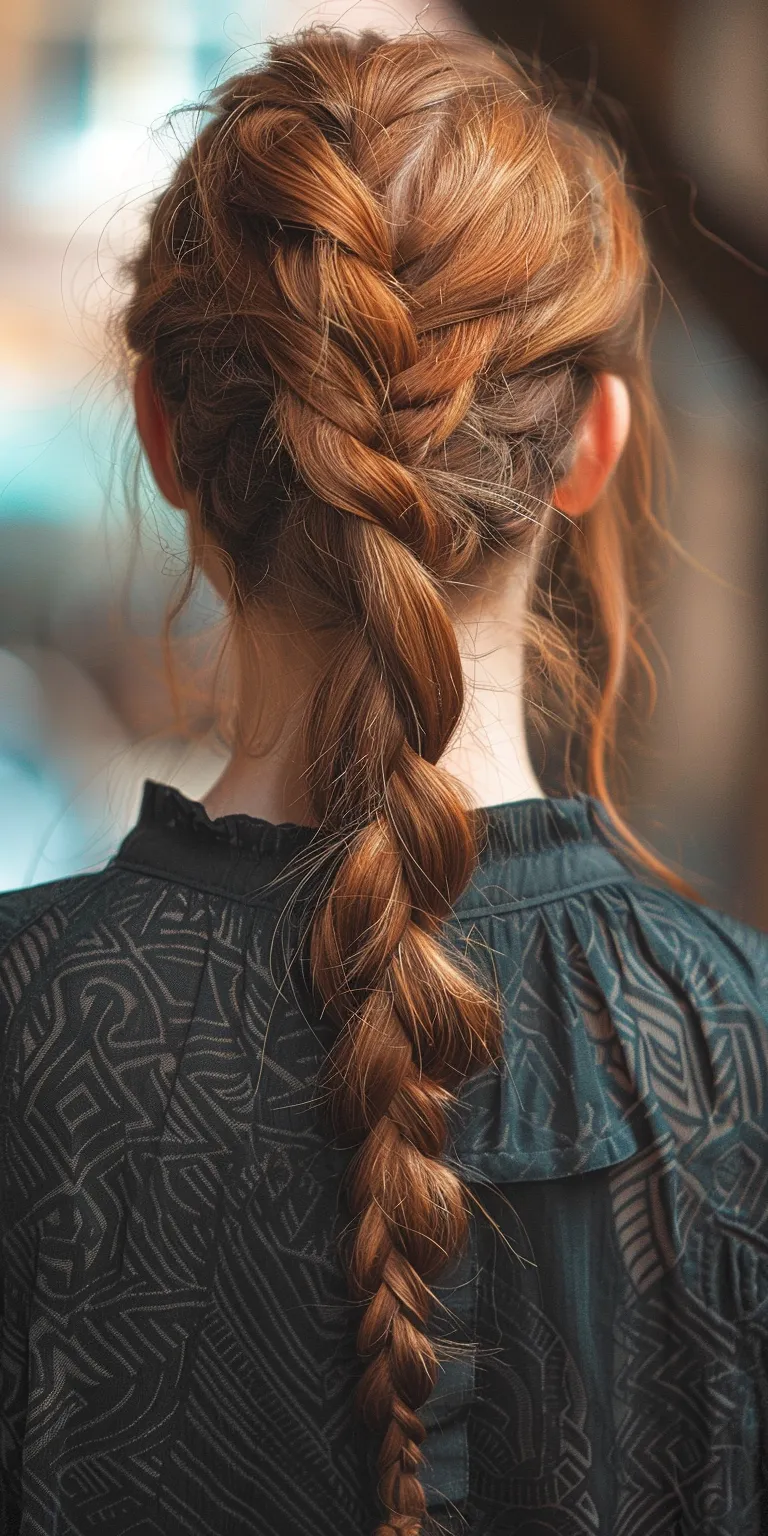 front braid hairstyle French braid, Braid, Milkmaid Boho braids, twist