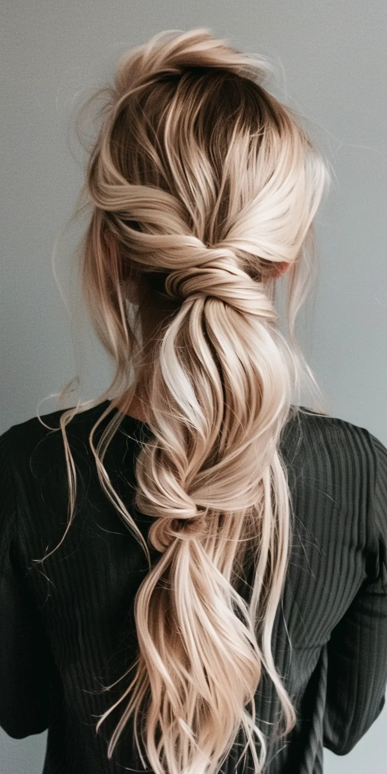 blonde hair styles Waterfall braids, French braid, Updo, twist, Braid