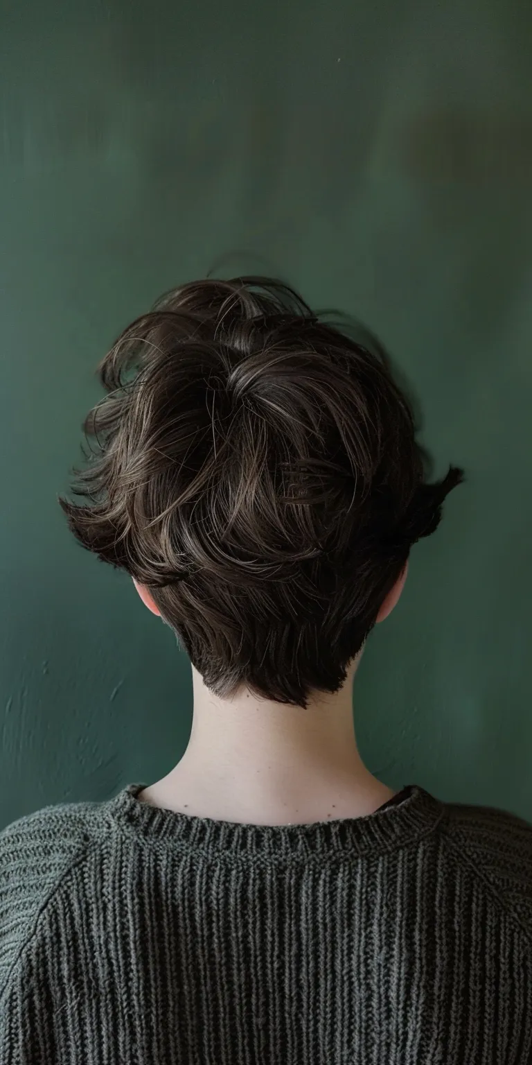 popular haircuts Updo, Asymmetric cut, Chignon, Digital perm, Pompadour