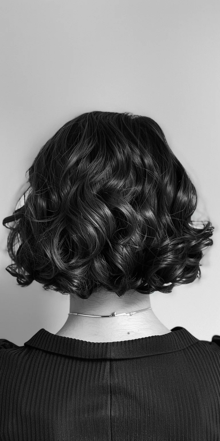 hairstyles for short hair Ringlets, Finger wave, Digital perm, Asymmetric cut, Bouffant