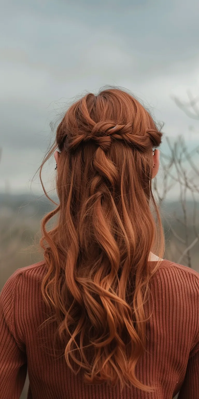 cute and easy hairstyles Boho braids, Milkmaid braid, Braid, French Waterfall braids