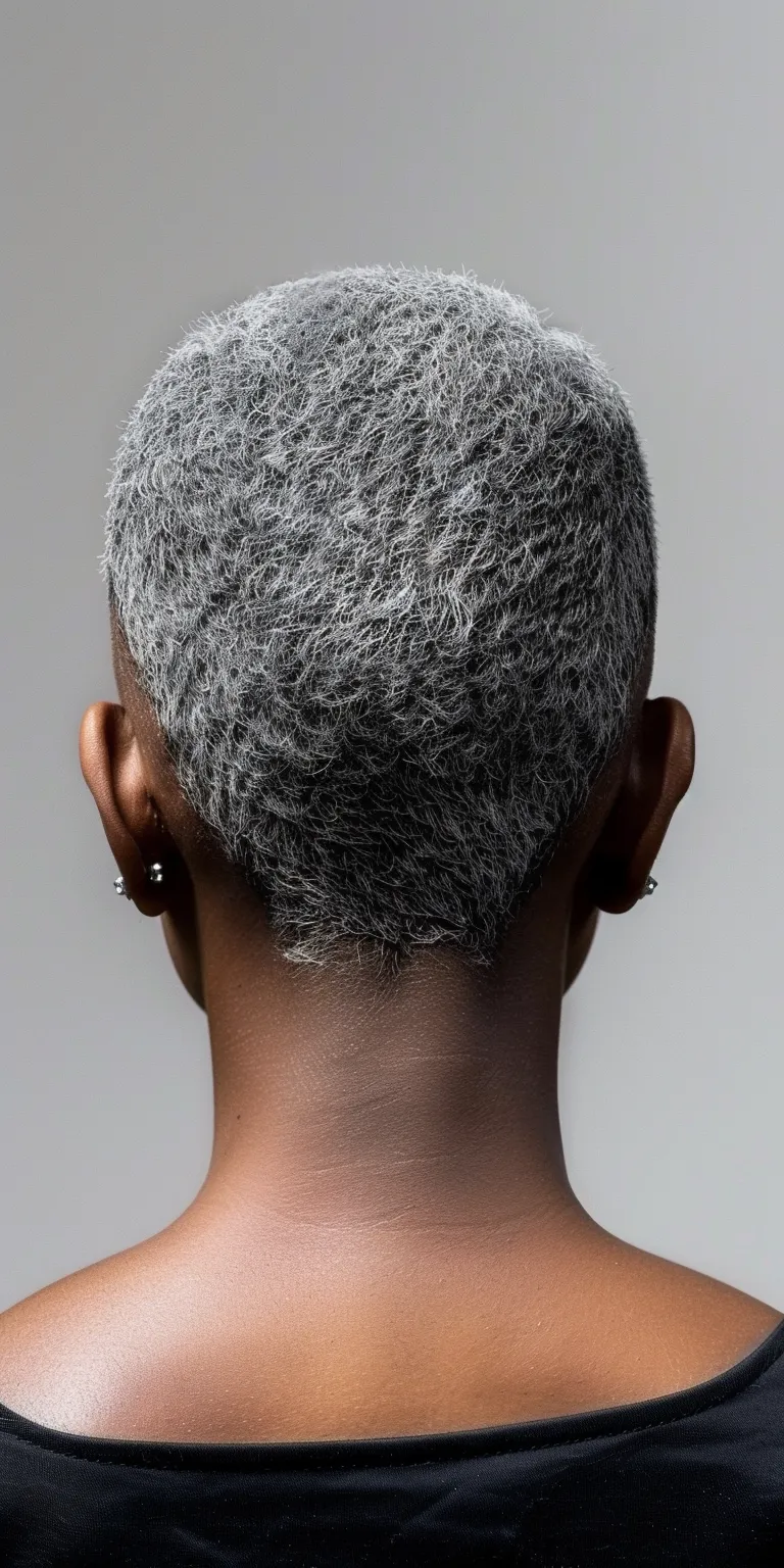 short grey hairstyles Asymmetric cut, Tonsure, Short brush Pompadour, Laid edges