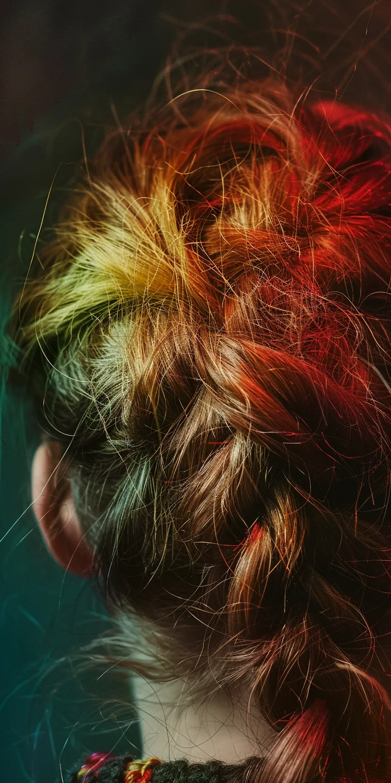 hair texture powder Feathered hair, Dreadlocks, French braid, Braid, Chignon