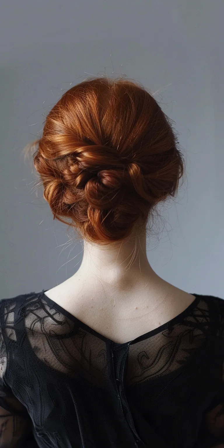 round face hairstyle man Updo, Chignon, Milkmaid braid, Ballerina bun, French braid