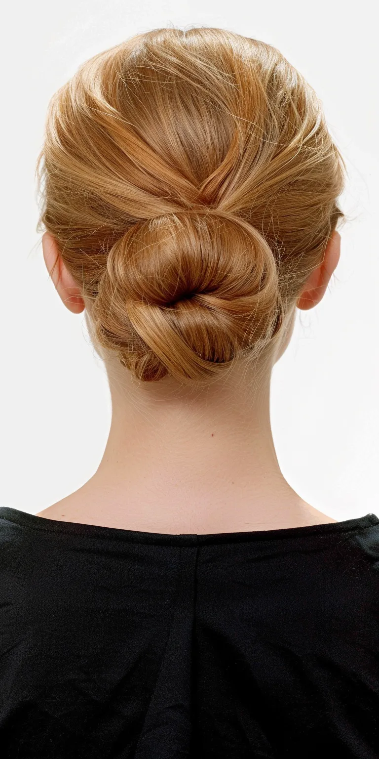 virtual hairstyles Chignon, French twist, Updo, Milkmaid braid, braid