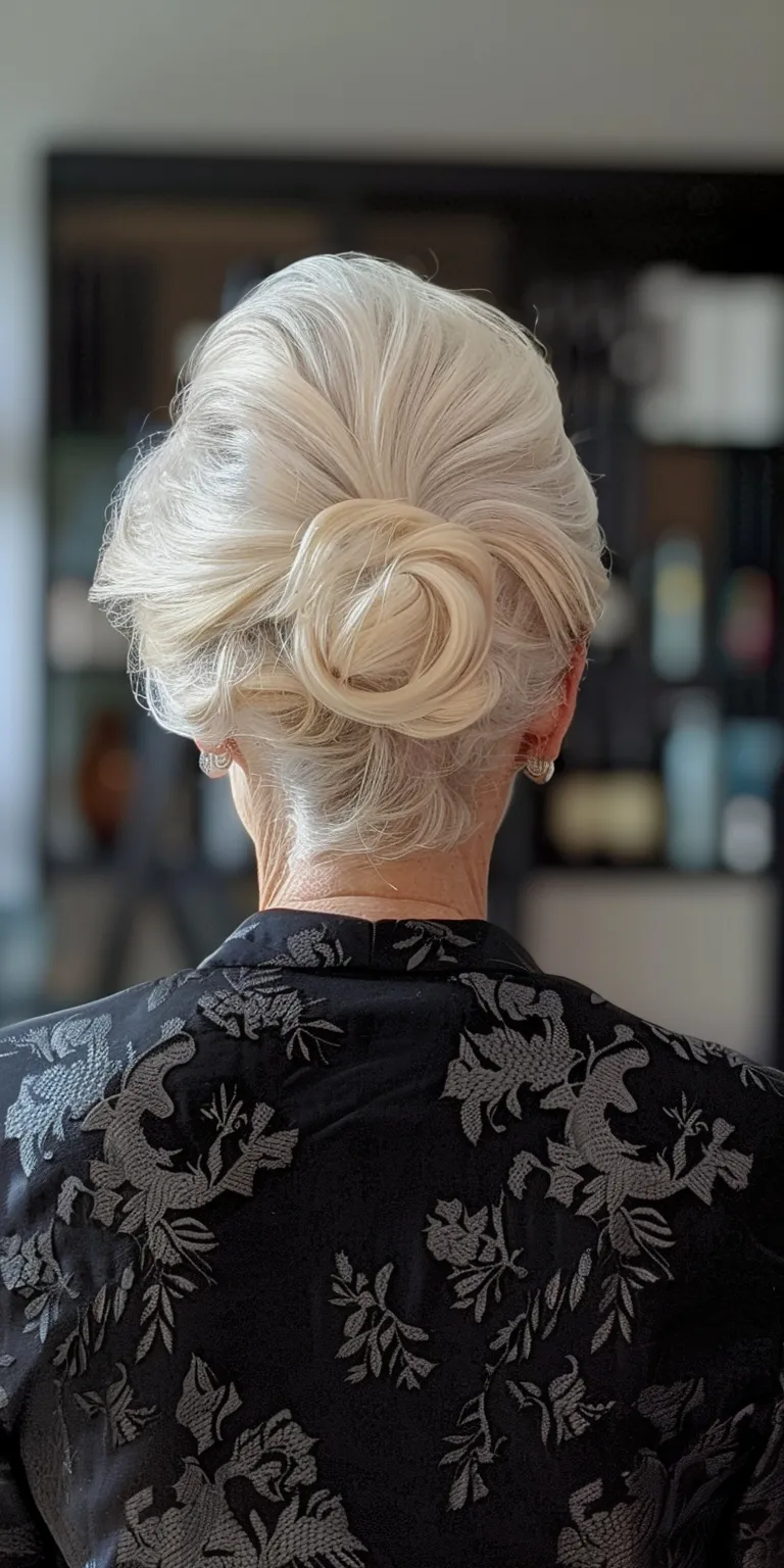 helen mirren hairstyles Updo, Chignon, French twist, Bouffant, Pompadour