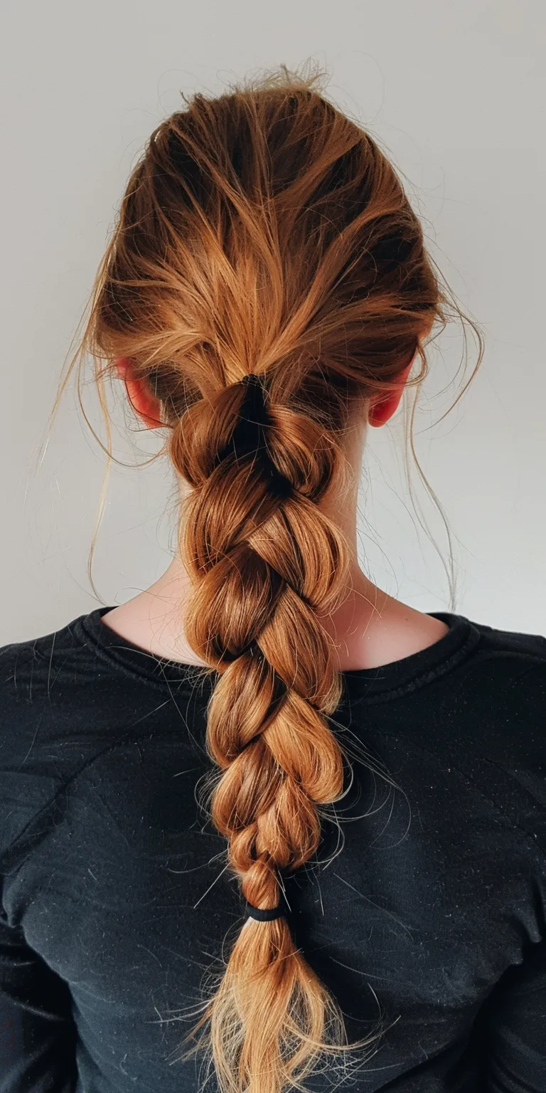 side braid hairstyle French braid, Braid, Milkmaid Waterfall braids, twist