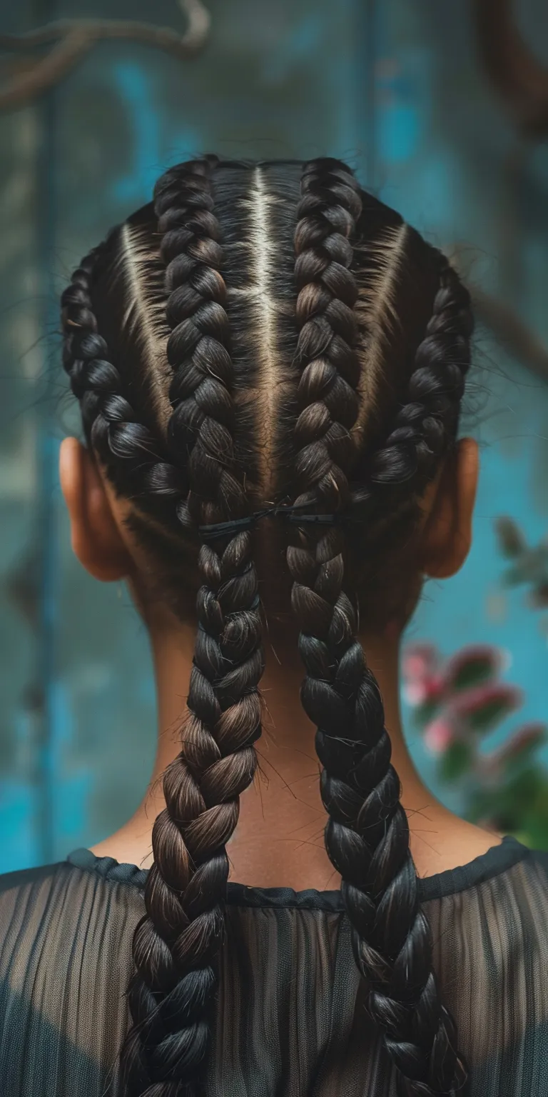 double dutch braids Boho braids, Waterfall Hair twists, Braid, French braid