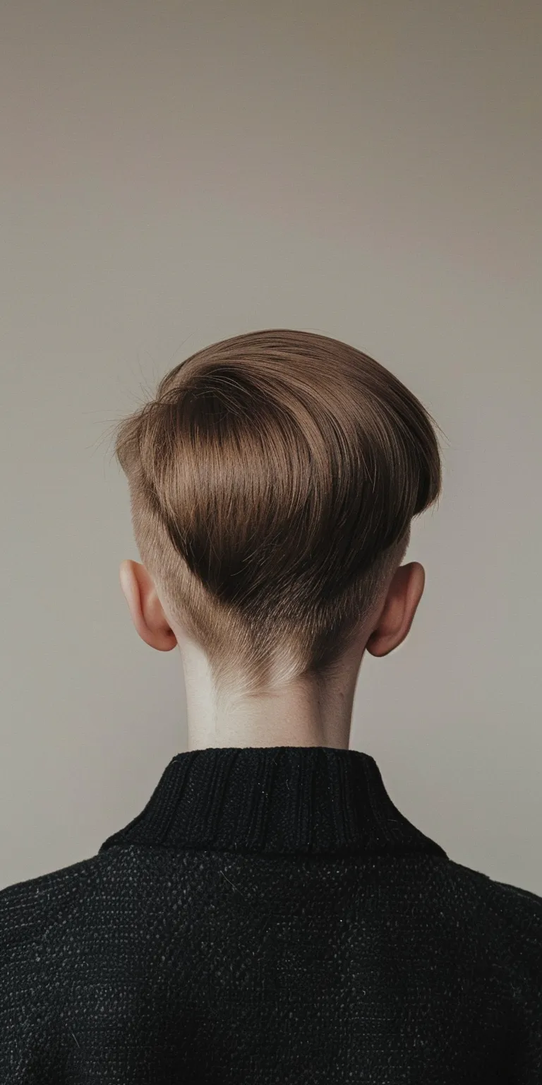 different haircuts Tonsure, Asymmetric cut, Pompadour, Pageboy, Butterfly haircut