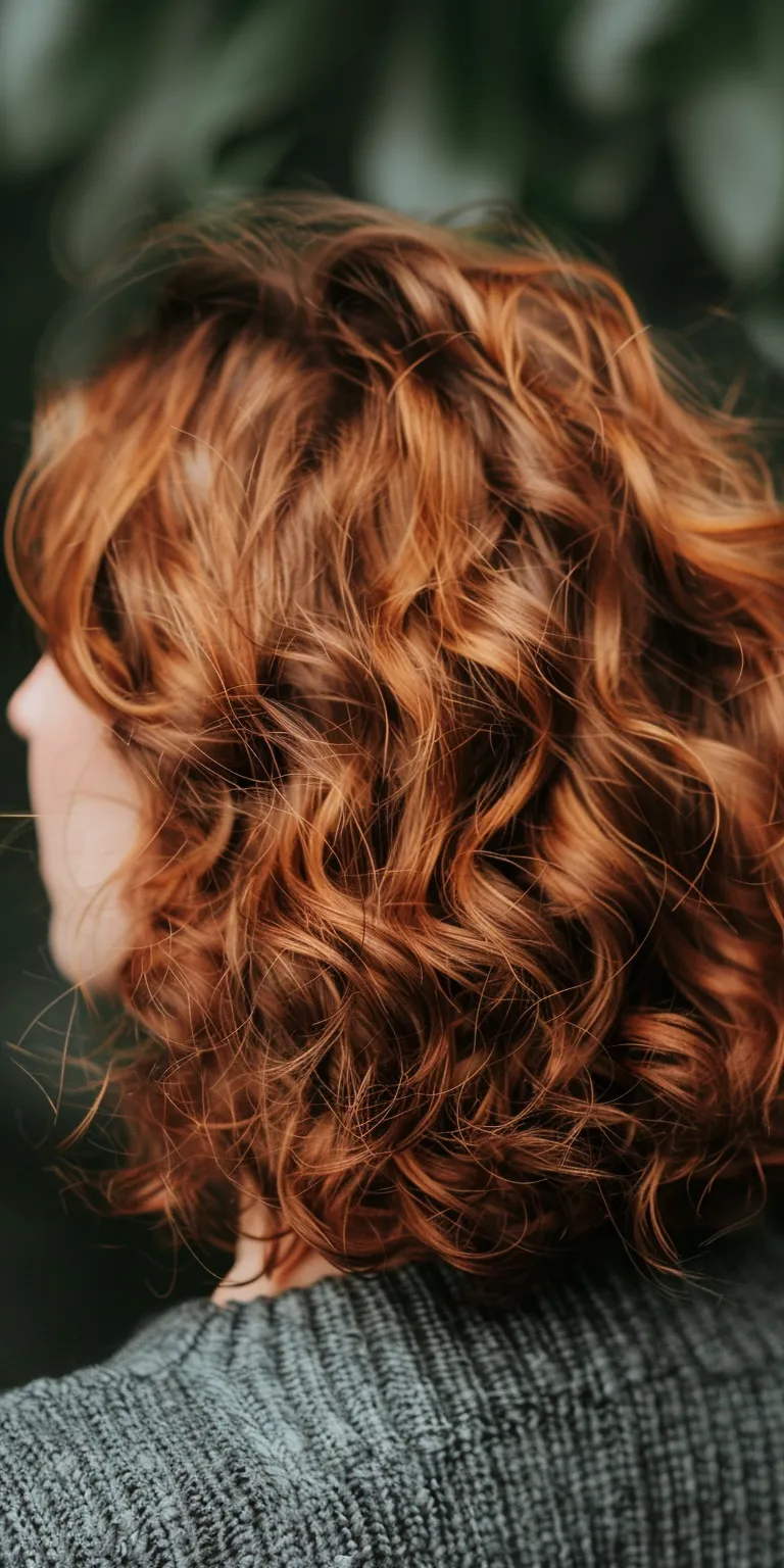 hairstyles for thick frizzy hair Ringlets, Digital perm, Curly hair, Layered Kiss curl