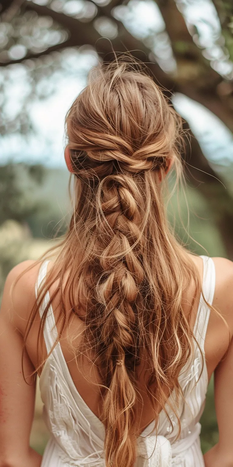 boho hairstyles Boho braids, French braid, Waterfall Braid, Hair twists