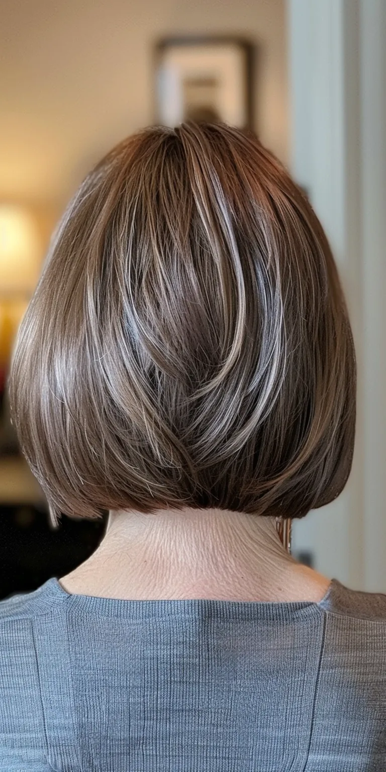 shoulder length hairstyles with bangs Asymmetric cut, Short brush Bob Pixie Professional cut