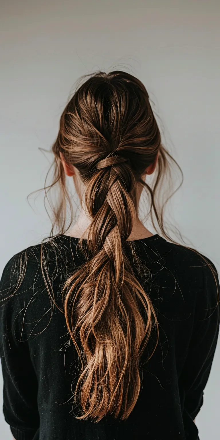 greasy hair styles Waterfall braids, Braid, Boho French braid, Updo