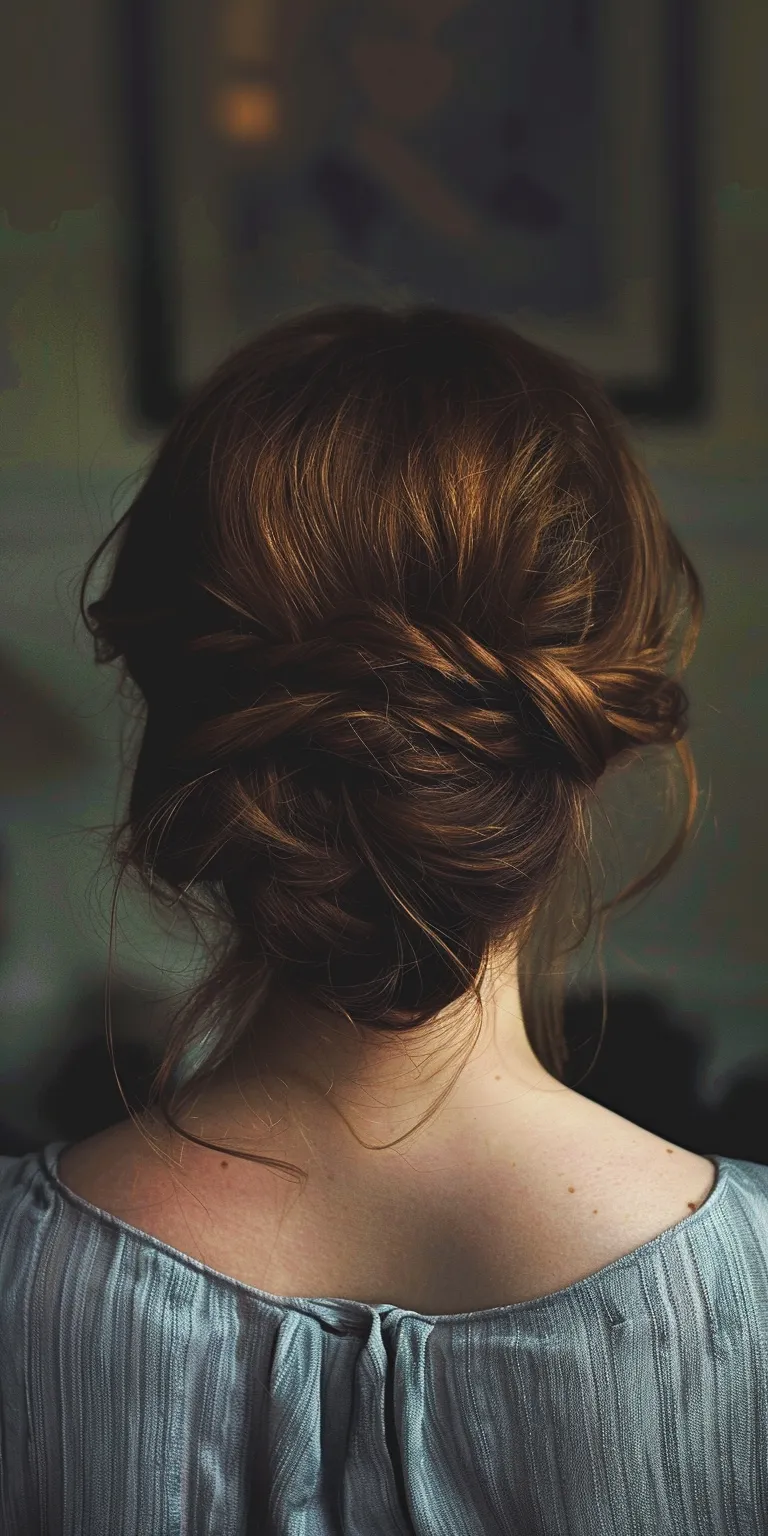 hair style for ladies Chignon, Updo, Milkmaid braid, Ballerina bun, Braid