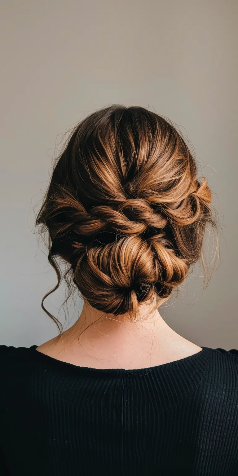 hair clip styles Updo, Milkmaid braid, French Waterfall braids, twist