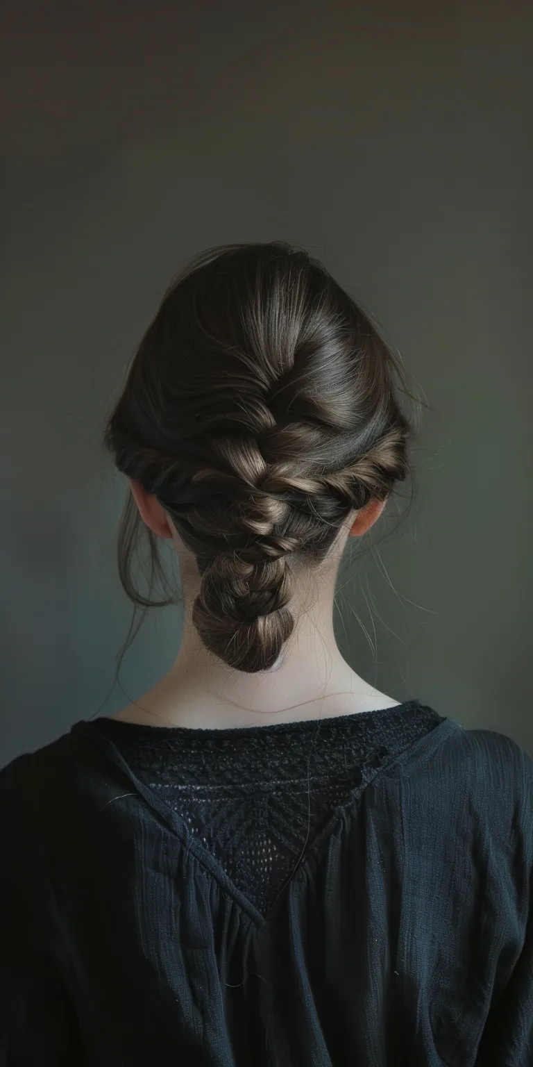 ladies hair styles Updo, French braid, Milkmaid Waterfall braids, twist