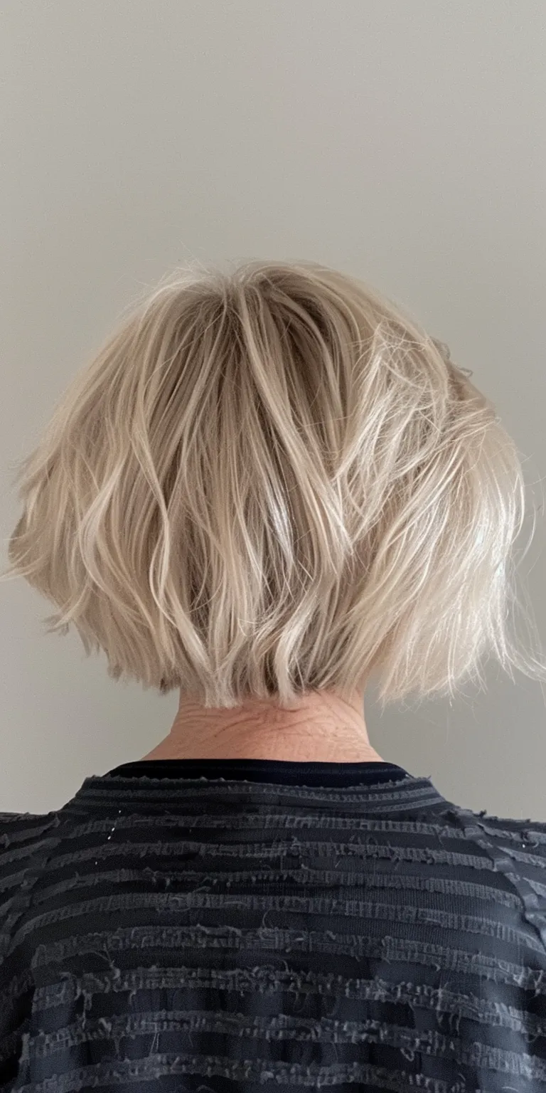 meg ryan hairstyles Asymmetric cut, Short brush Digital perm, Professional Bob cut