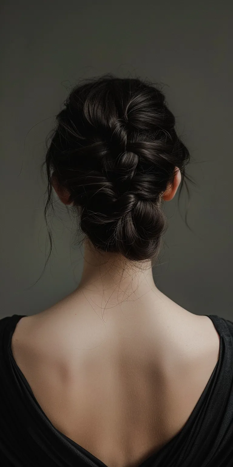 facial hair styles Updo, Milkmaid braid, Chignon, French Ballerina bun