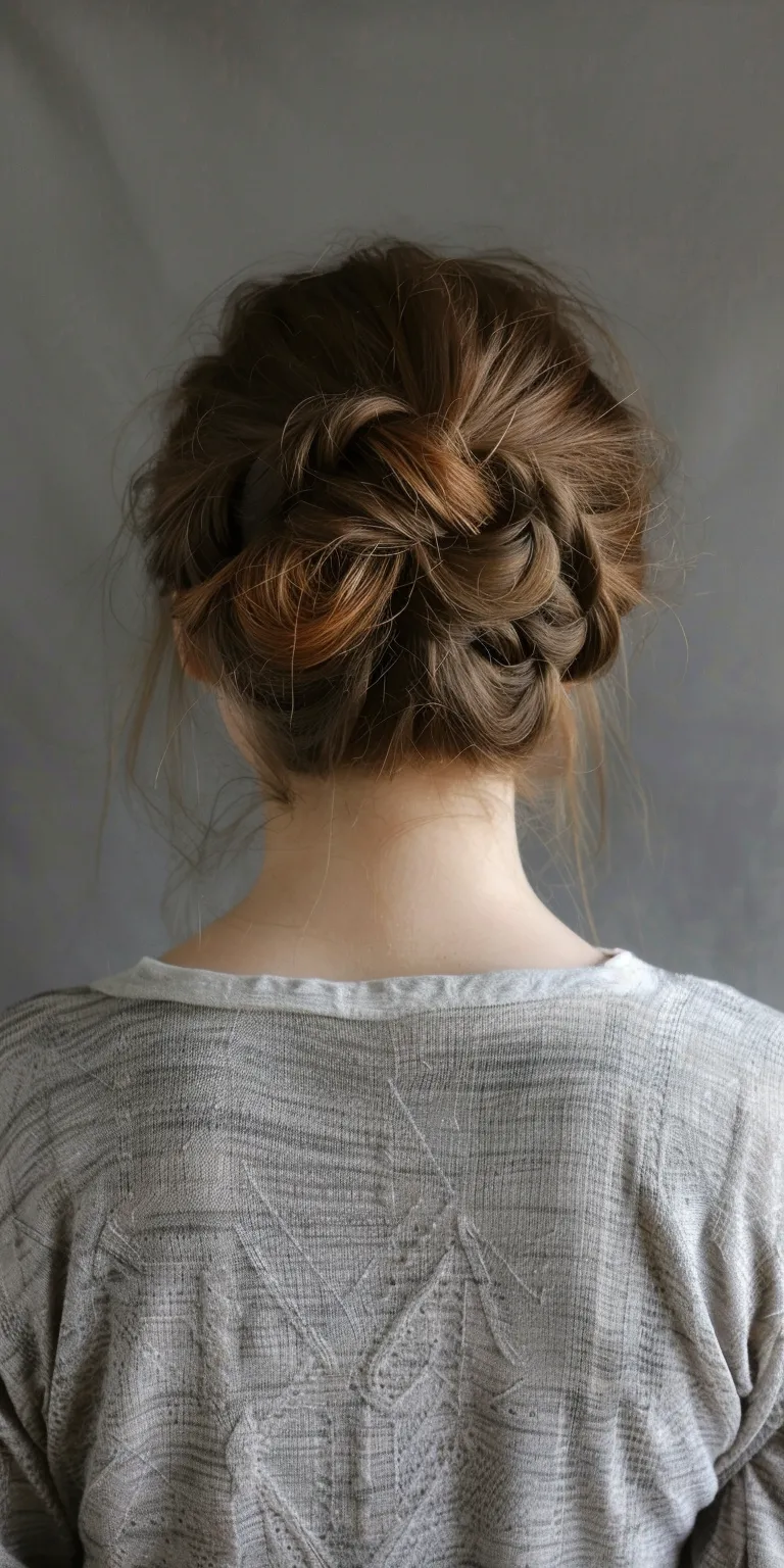 hairstyle remove Chignon, Updo, Milkmaid braid, French twist, braid